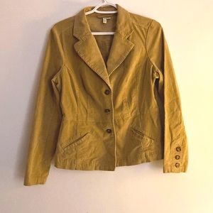 Vintage Tan Corduroy Blazer